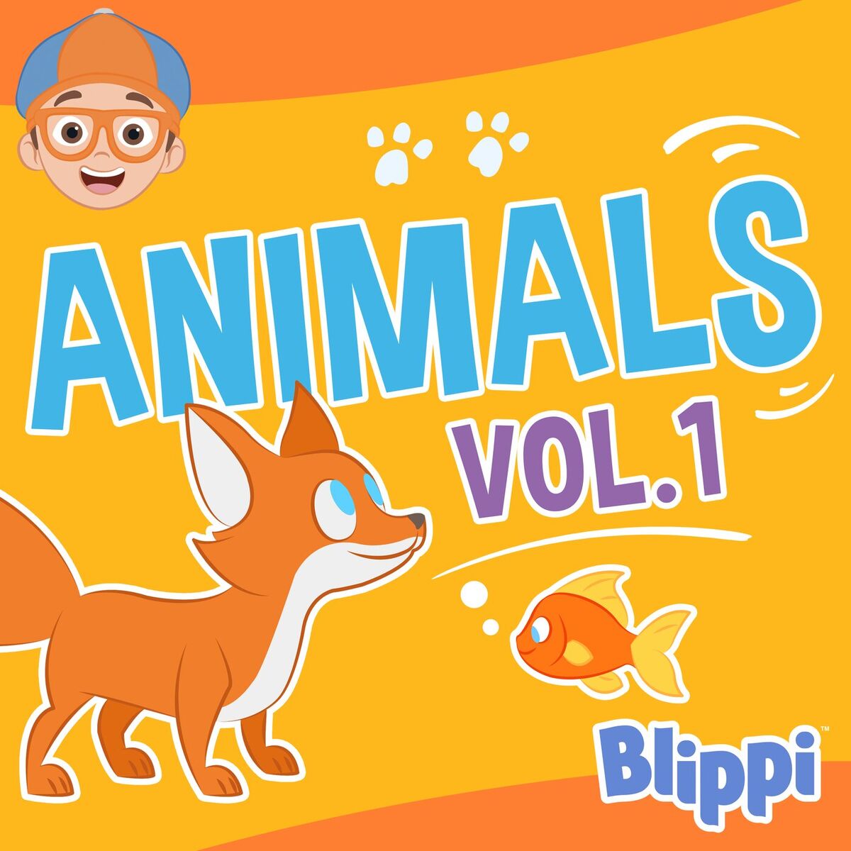 Album cover of Blippi's Animals, Vol.1