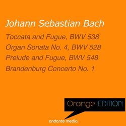 Cover of Orange Edition - Bach: Organ Sonata No. 4 "Trio Sonata" & Brandenburg Concerto No. 1