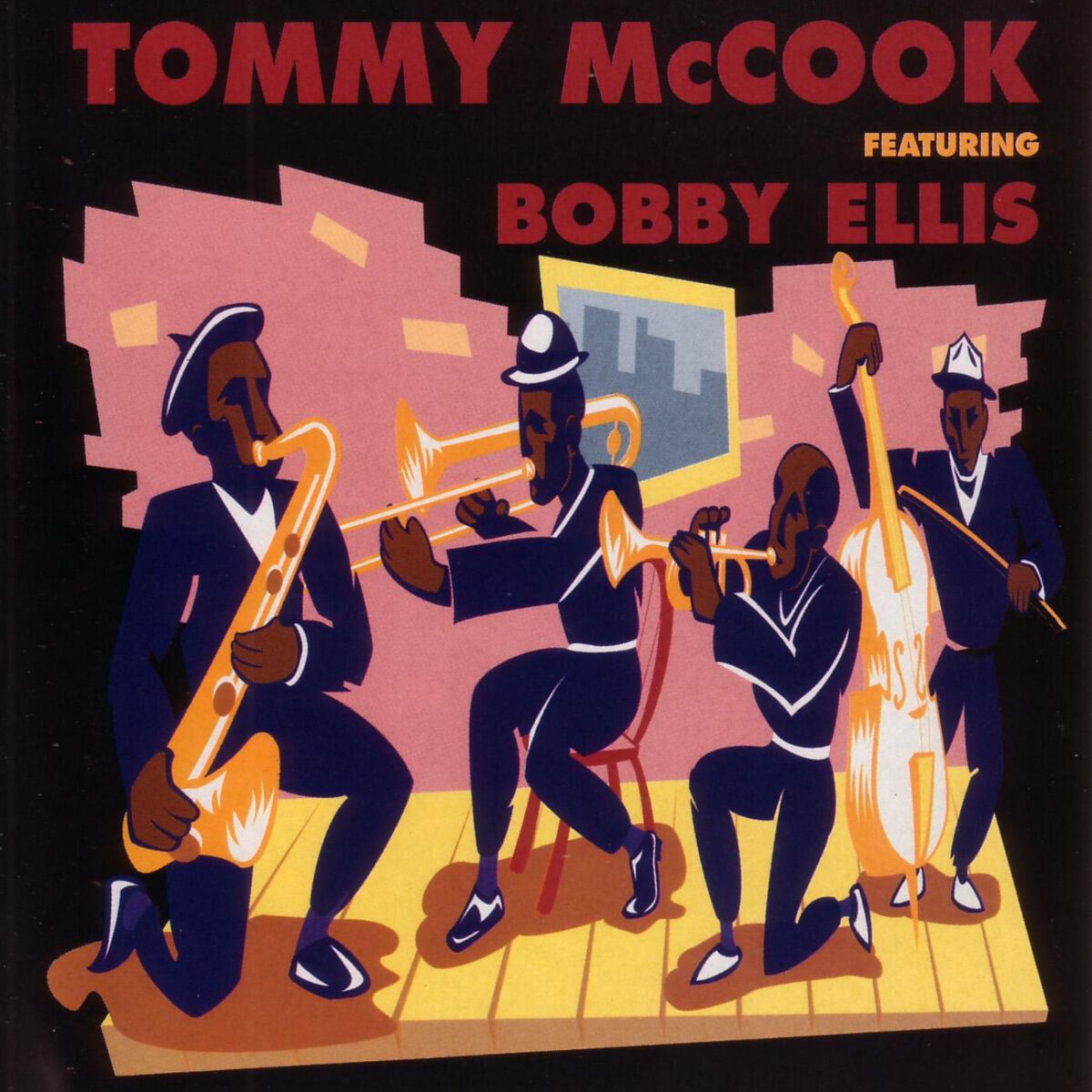 Album cover of Tommy McCook Featuring Bobby Ellis