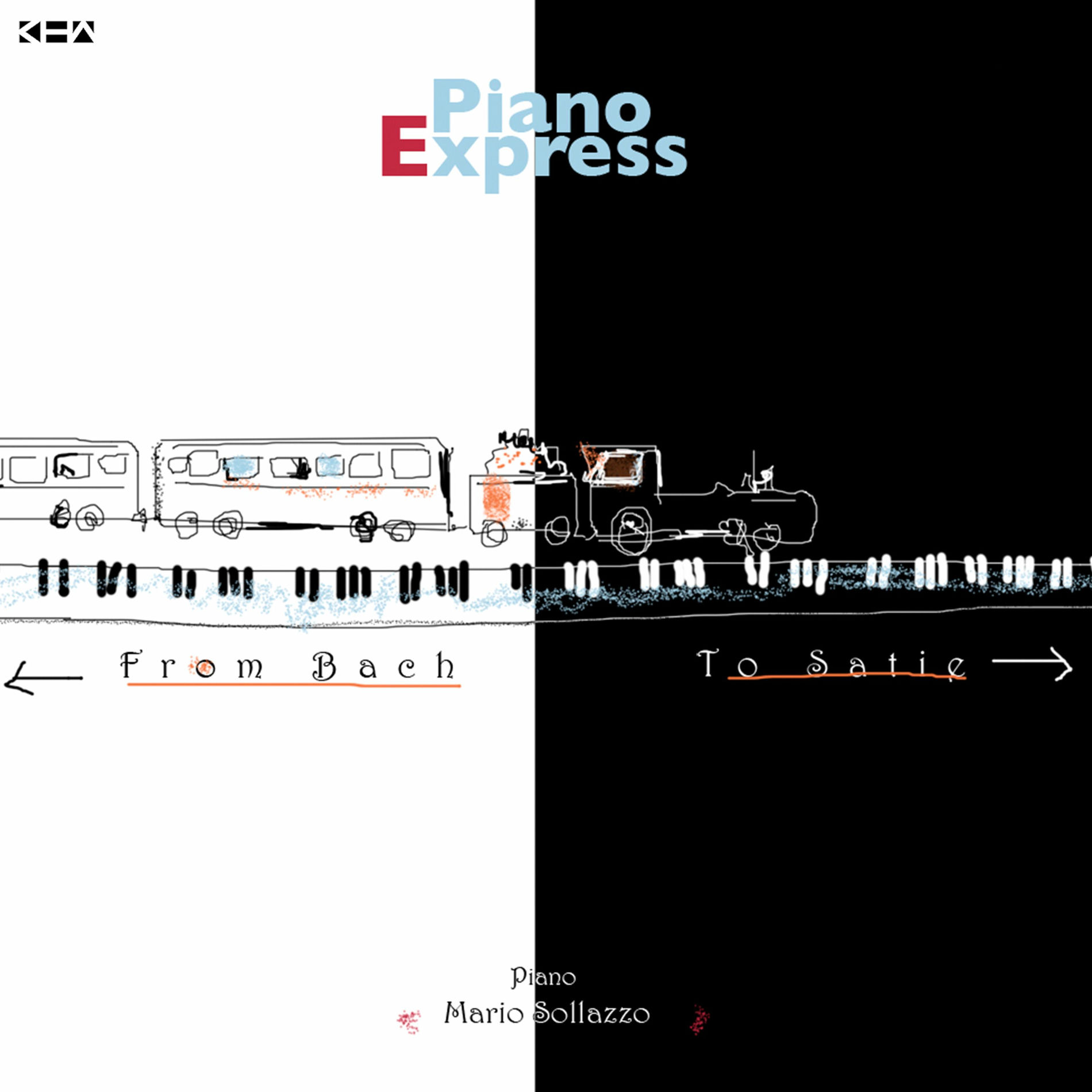 Album cover of Piano Express - From Bach to Satie