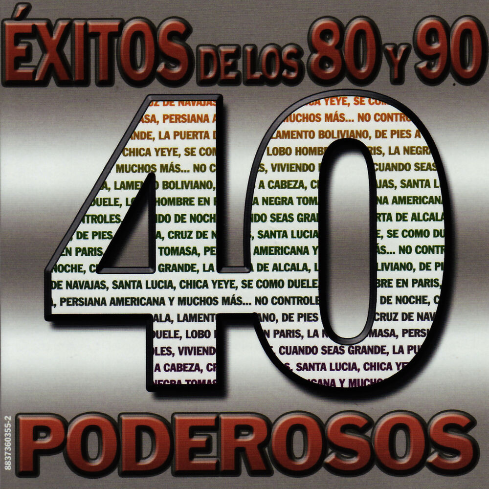 Picture of 40 Éxitos de los 80 y 90 Poderosos