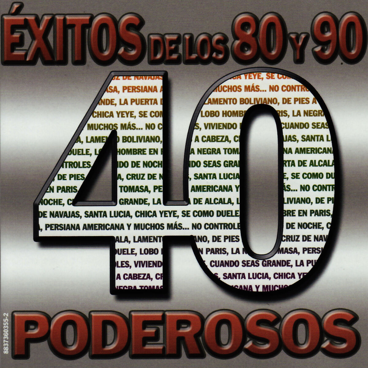 Album cover of 40 Éxitos de los 80 y 90 Poderosos