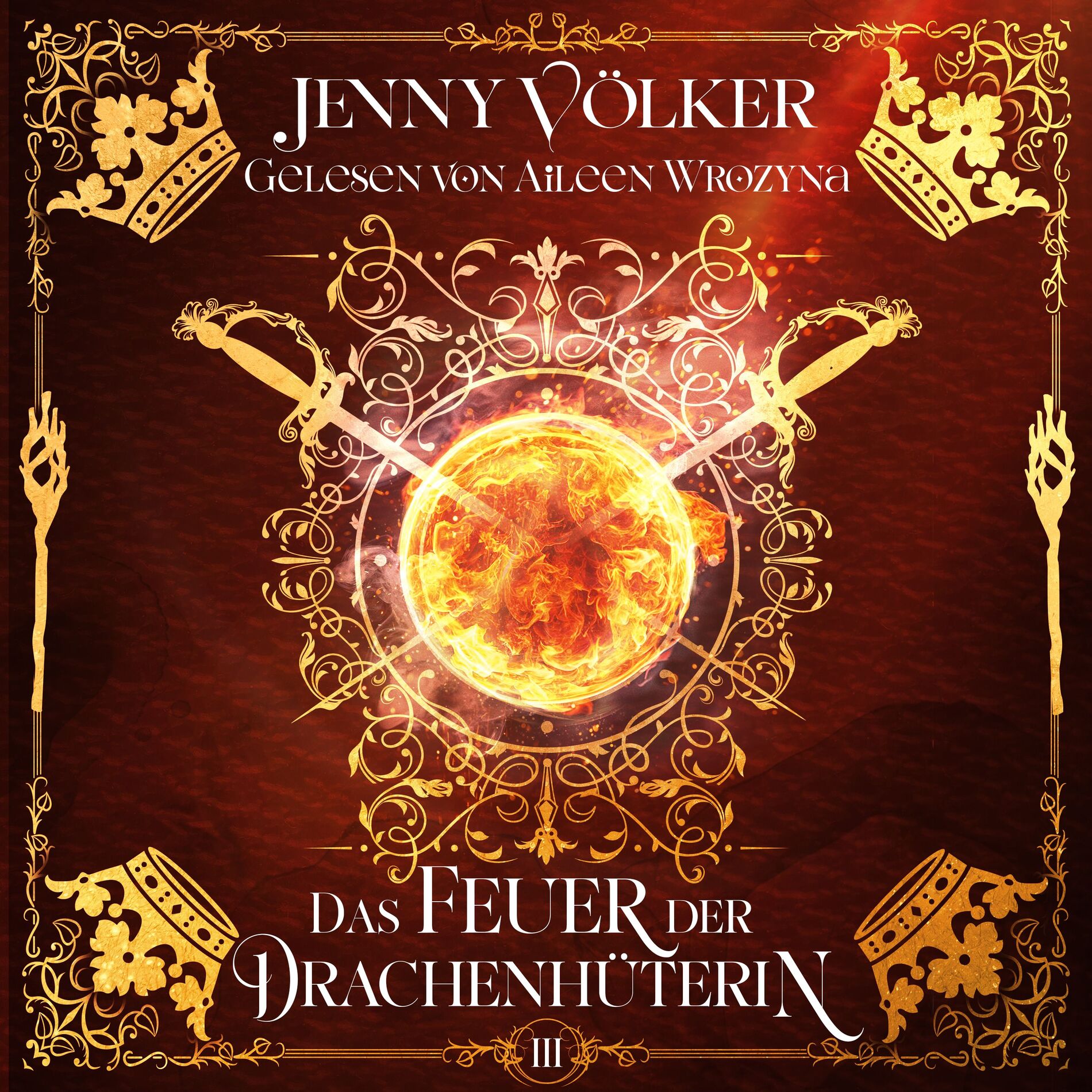 Album cover of Das Feuer der Drachenhüterin - Drachen Romantasy Hörbuch
