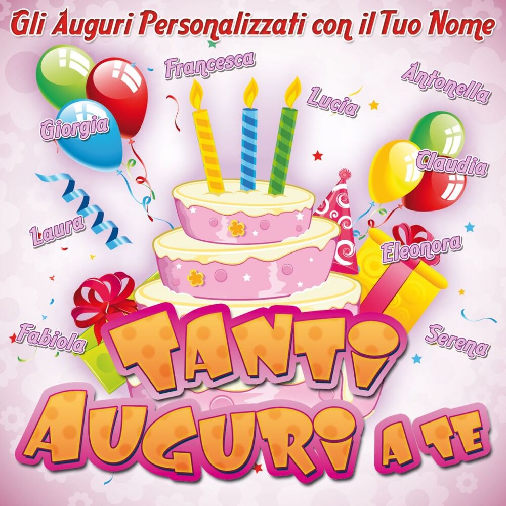 Picture of Tanti auguri a te nomi femminili