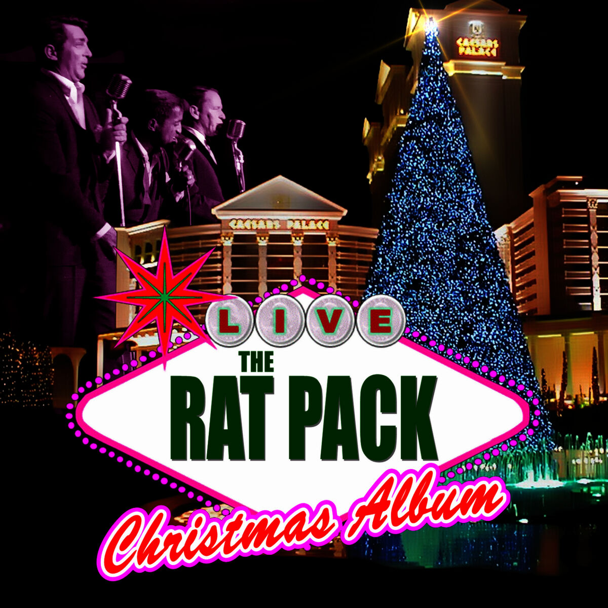 Album cover of The Rat Pack Christmas Album