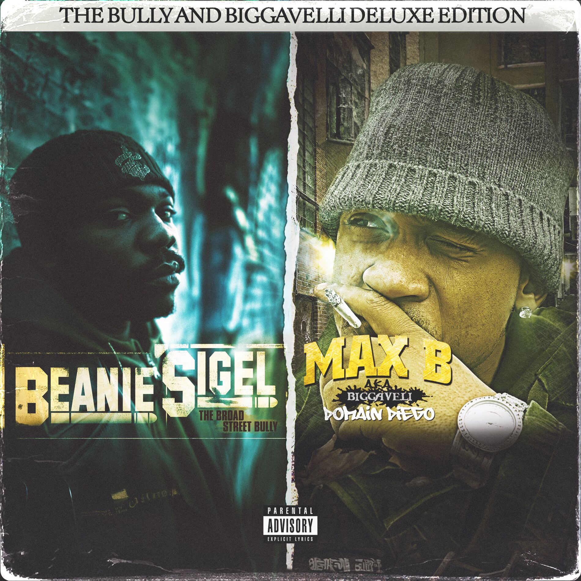 Album cover of The Broad Street Bully and Domain Diego (The Bully and Biggaveli Deluxe Edition 2 For 1)