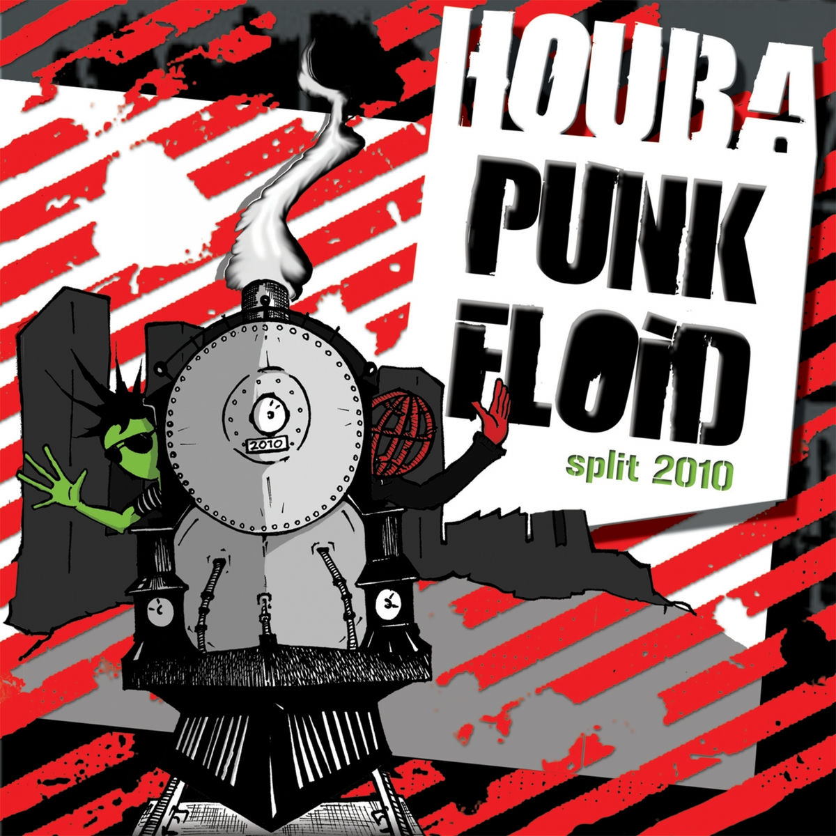 Album cover of Houba/Punk Floid (Split 2010)