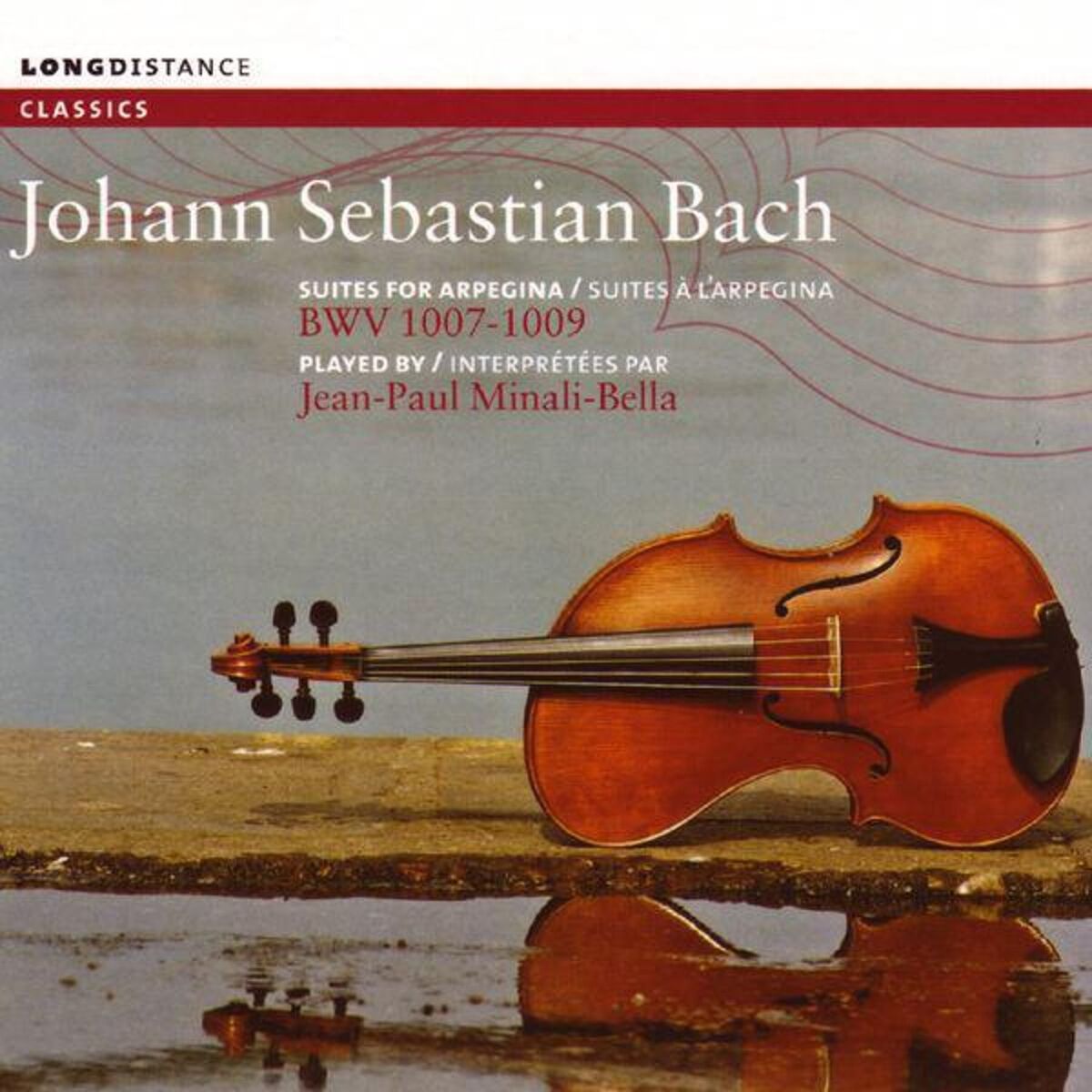 Album cover of Bach: Suites for Arpegina BWV 1007-1009