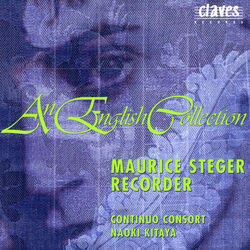Cover of An English Collection: Baroque Music for Recorder