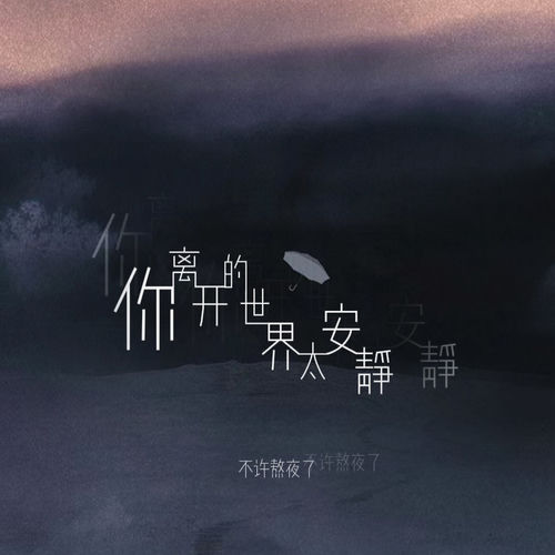 你离开的世界太安静
