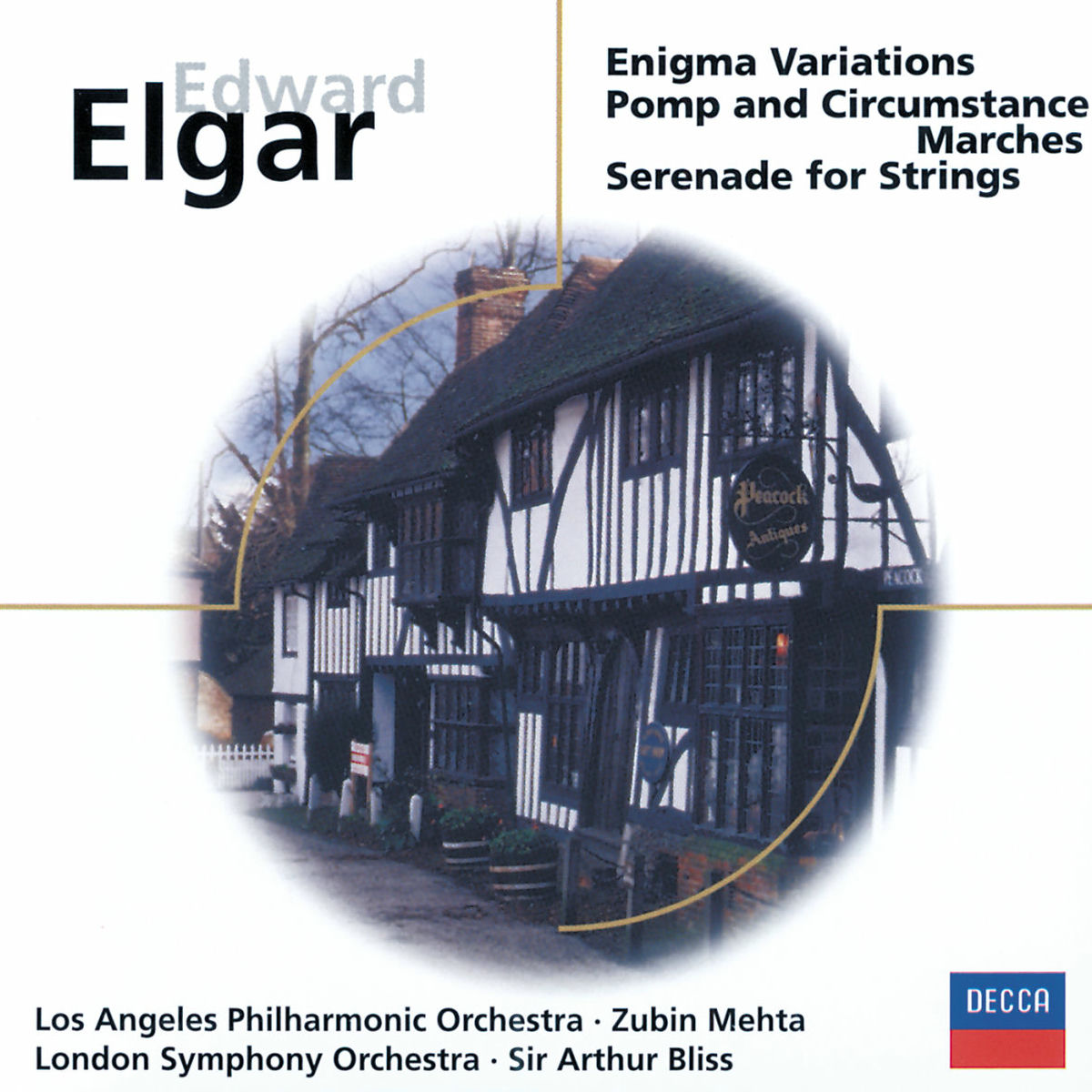 Album cover of Elgar: Enigma Variations; Pomp & Circumstance Marches; Serenade for Strings