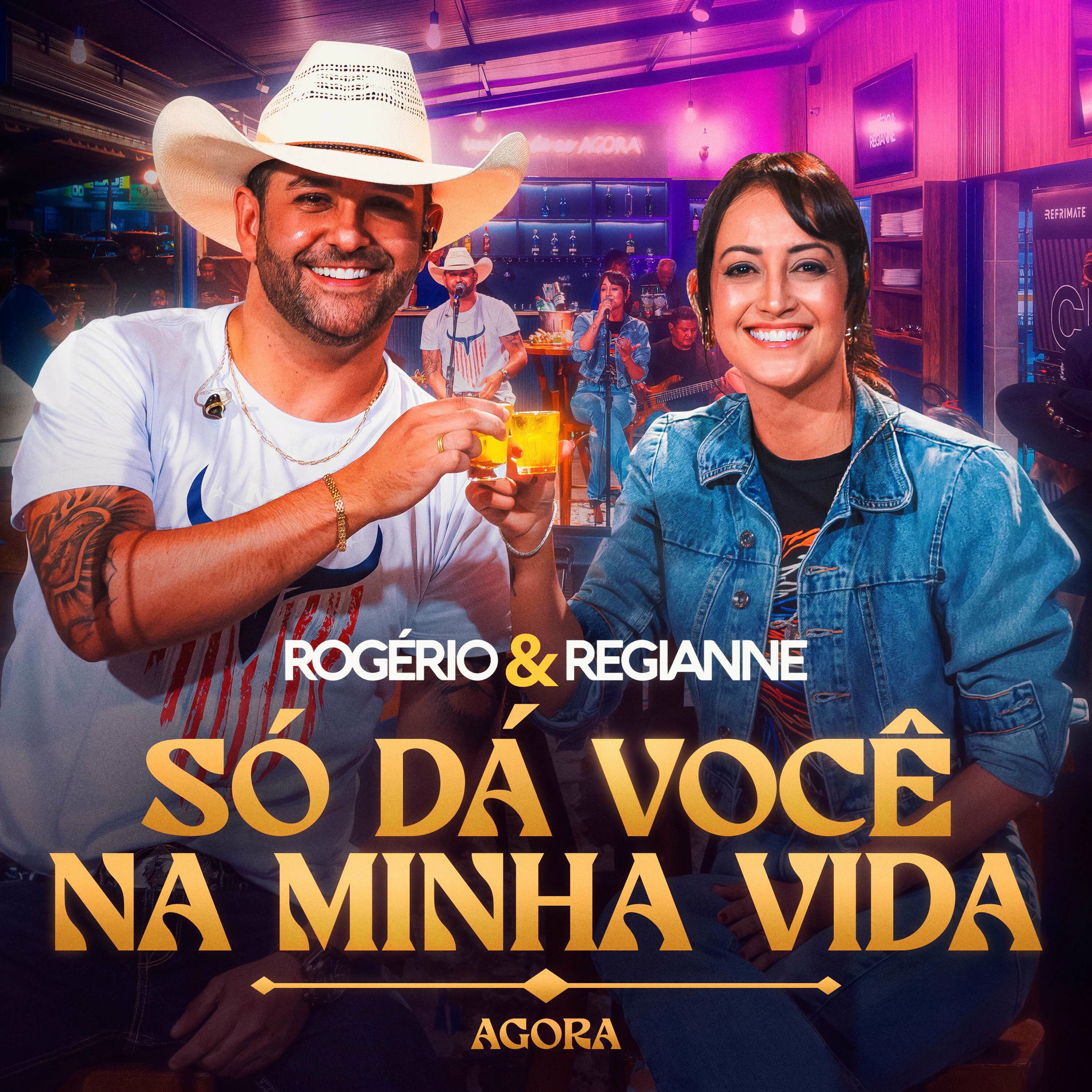 Album cover of Só Dá Você na Minha Vida: Agora (Ao Vivo)