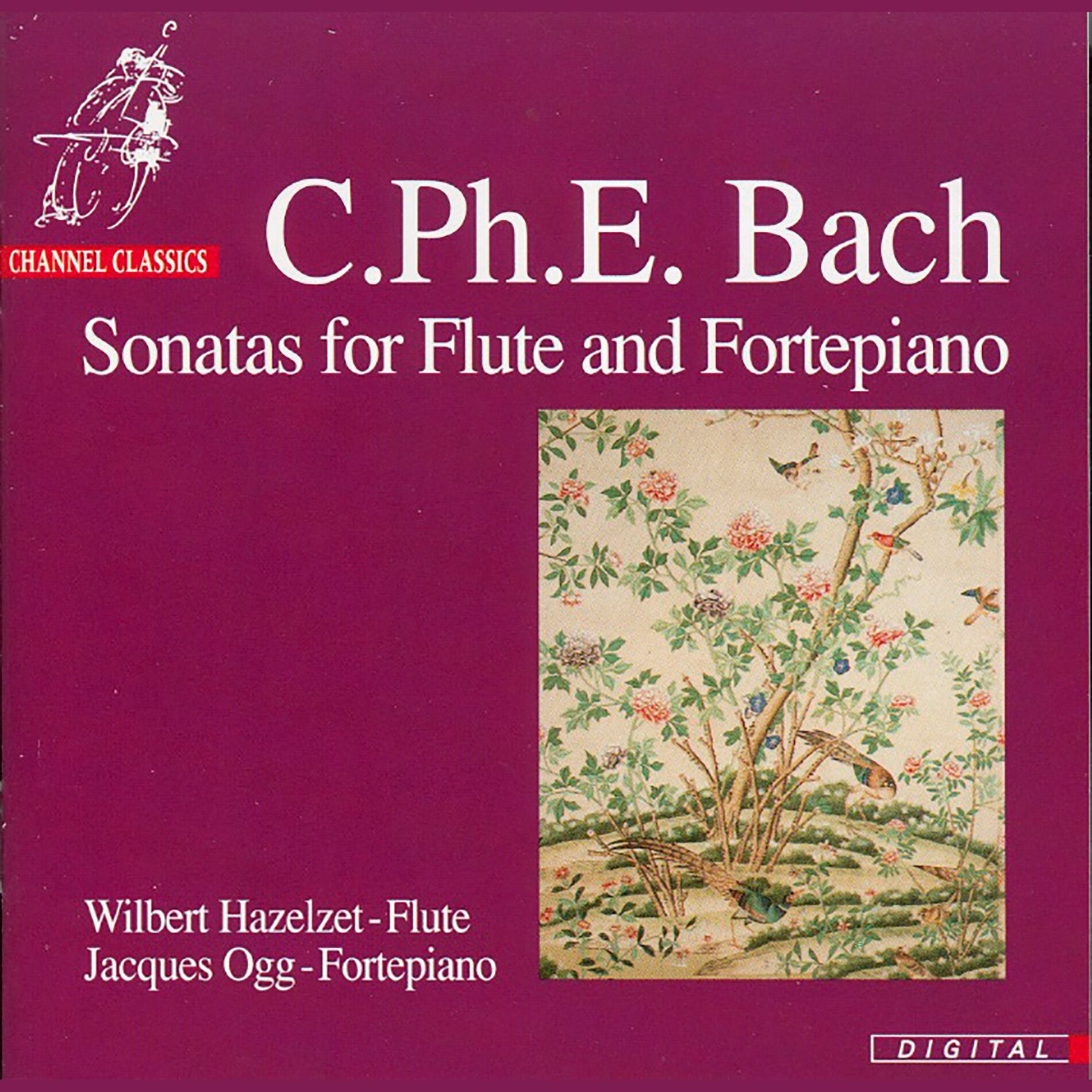 Album cover of Violin Sonata in C Major, Wq. 73, H. 504 (Arr. for Flute by Jacques Ogg and Wilbert Hazelzet): I. Allegro di molto