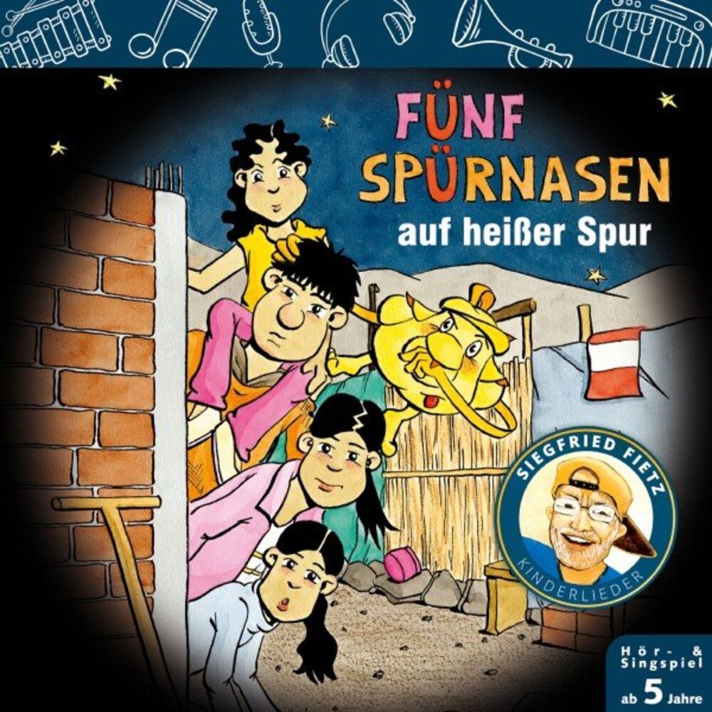 Picture of Fünf Spürnasen auf heißer Spur (Rucky Reiselustig)