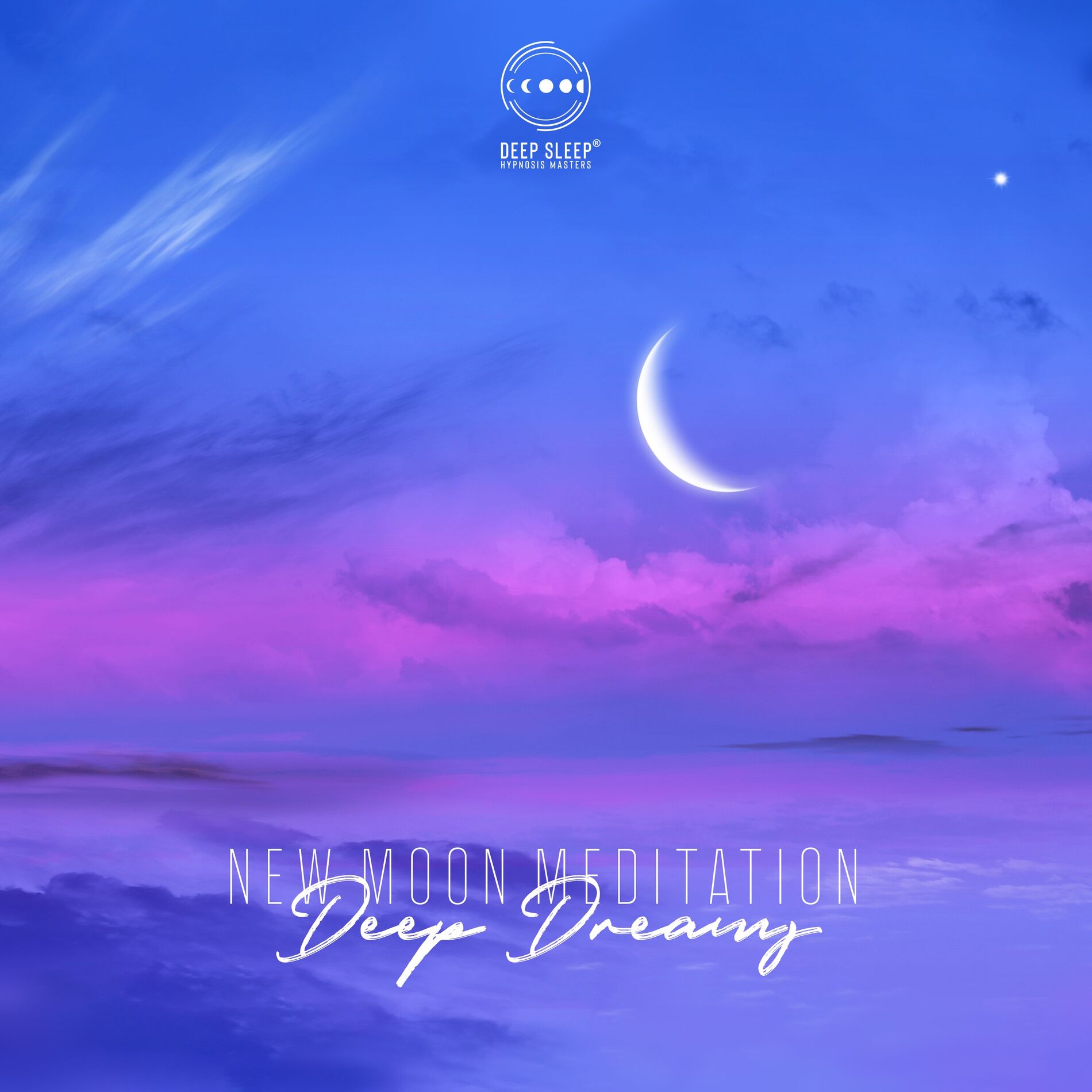 Album cover of New Moon Meditation: Deep Dreams, Soft Music to Bed, Restful Sleep, Relaxing Music Therapy, Inner Zen, Deep Sleep & Relax at Night