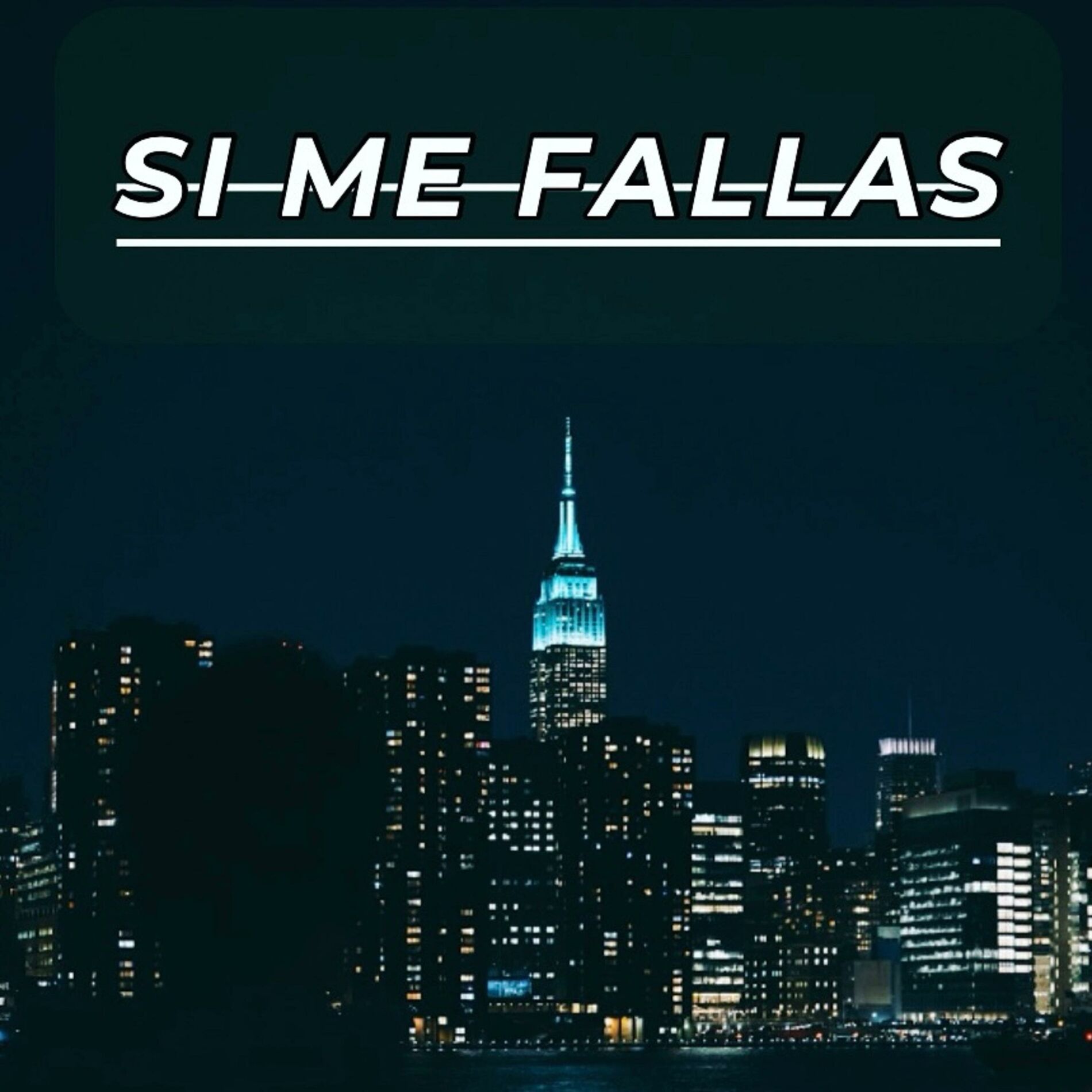 Album cover of Si me fallas (feat. Jking)