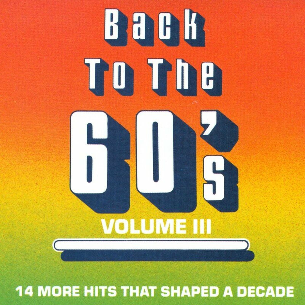 Album cover of Back To The 60's - Vol. 3