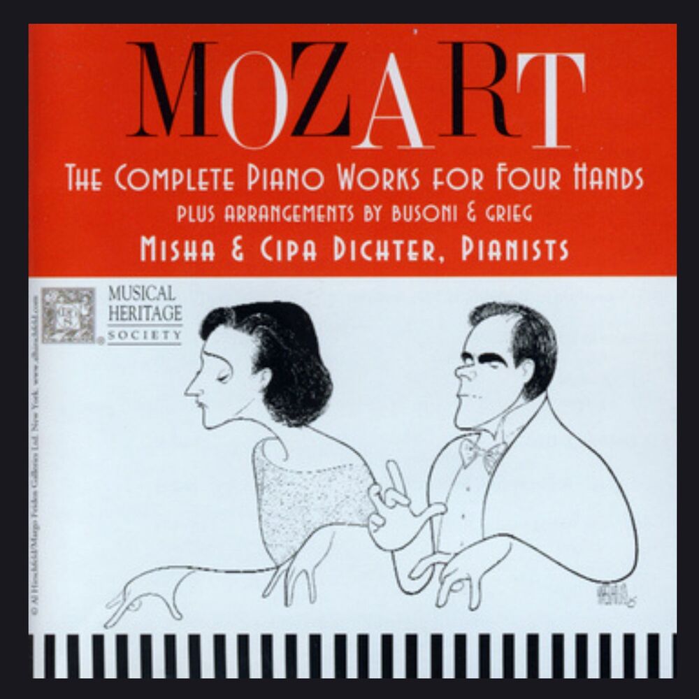 Picture of Mozart: The Complete Piano Works For Four Hands, with arrangements by Grieg and Busoni