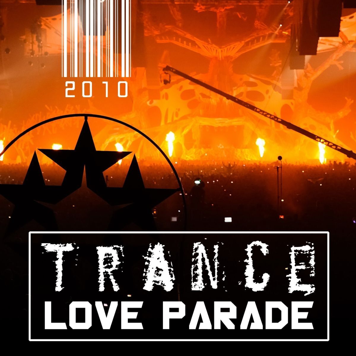 Album cover of Trance Love Parade 2010