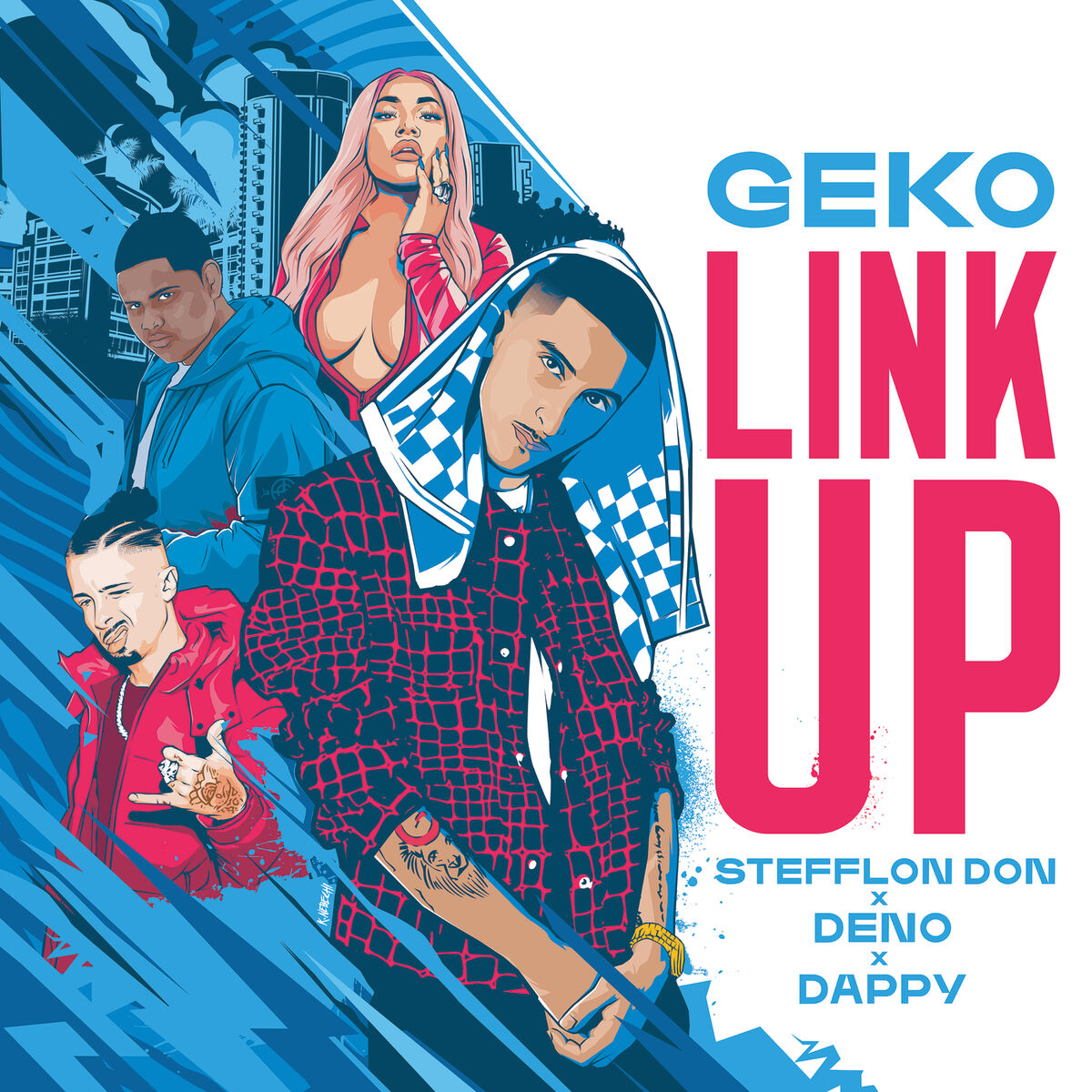 Album cover of Link Up (Geko x Stefflon Don x Deno x Dappy)