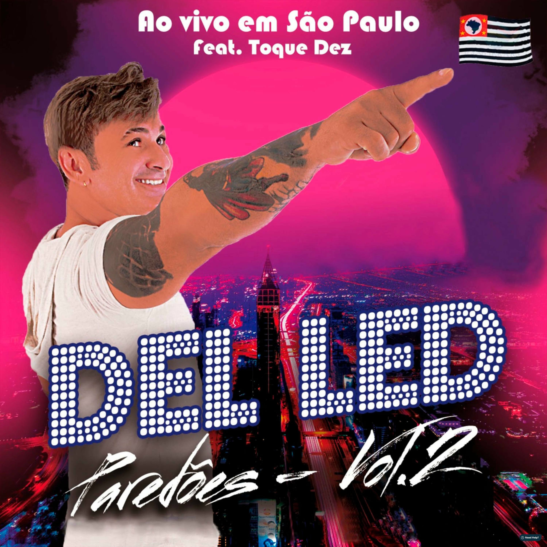 Album cover of Paredões, Vol. 2 (Ao Vivo em São Paulo)