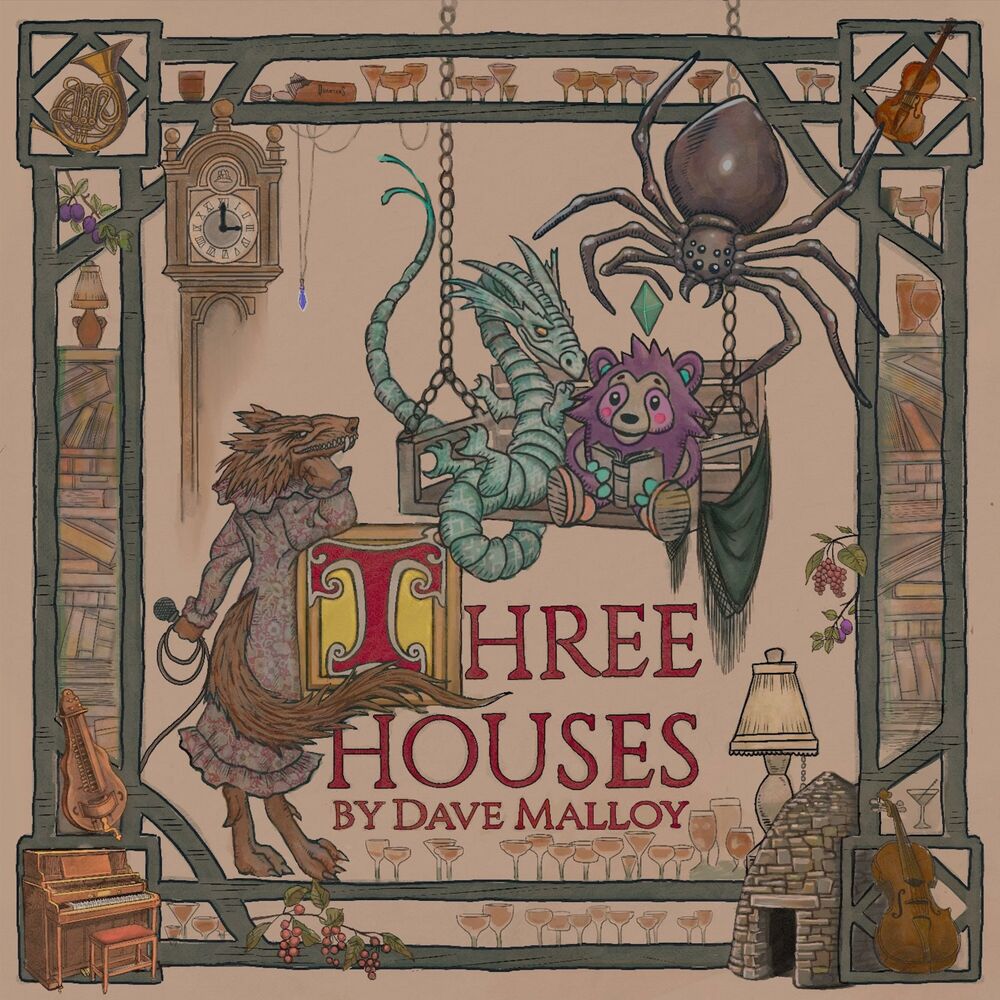 Picture of three houses