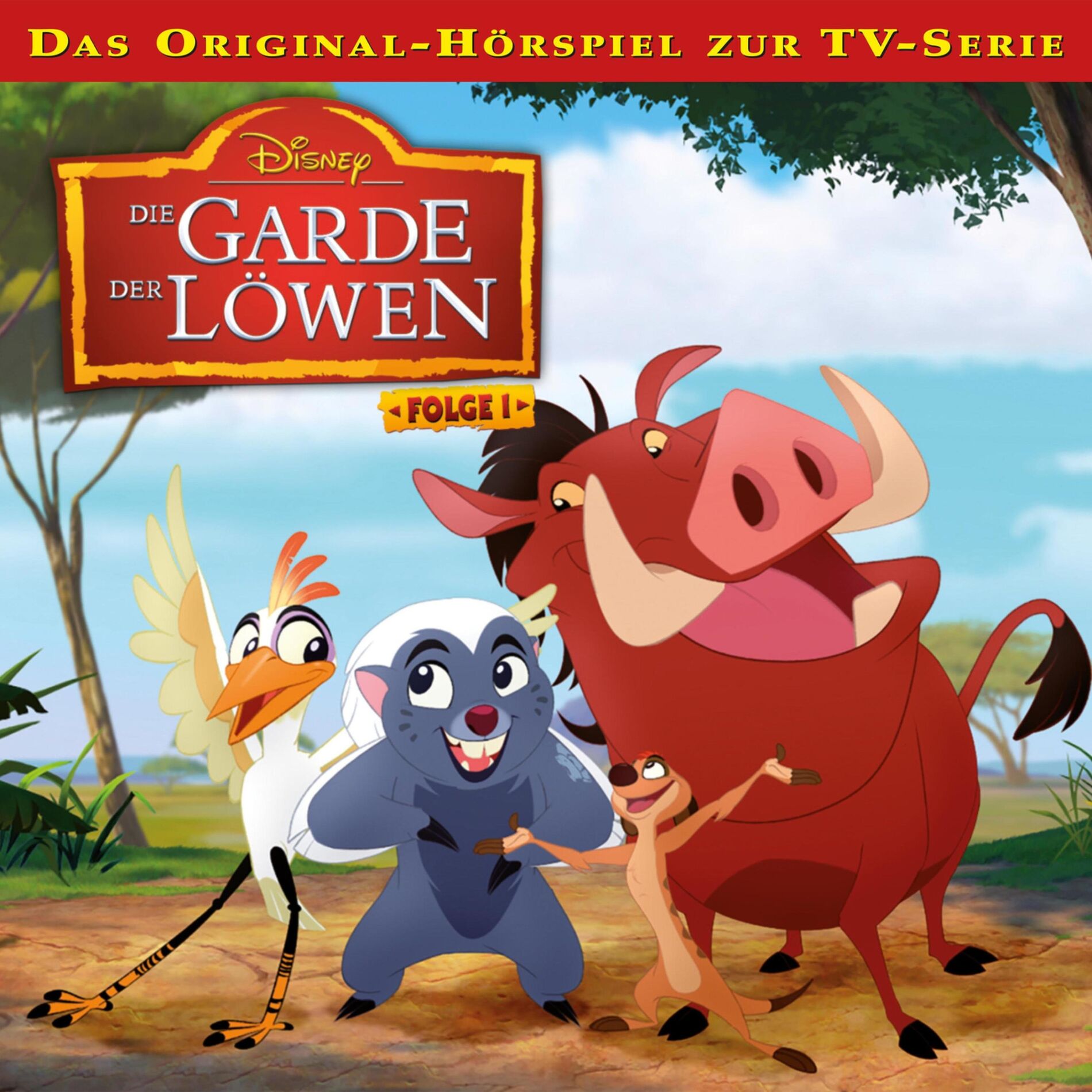 Album cover of 01: Makuu, der neue Anführer / Banga, der Weise (Hörspiel zur Disney TV-Serie)