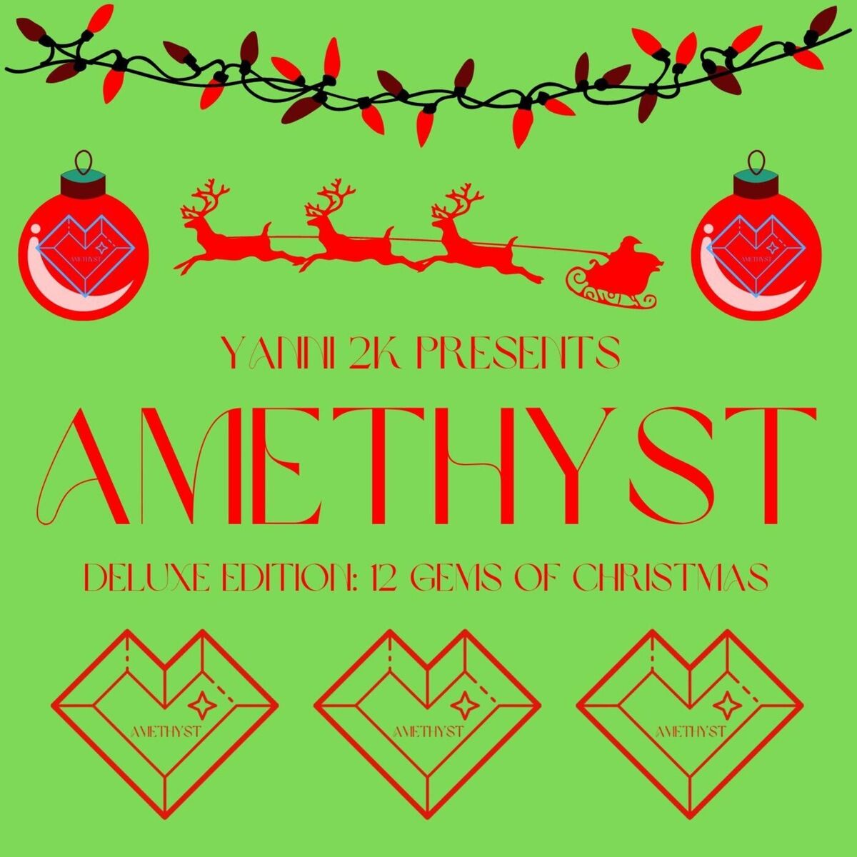 Album cover of Amethyst (Deluxe Edition): 12 Gems of Christmas