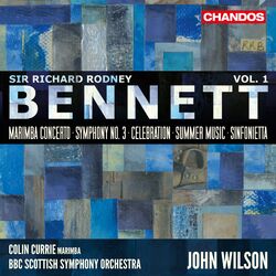 Cover of Bennett: Orchestral Works, Vol. 1