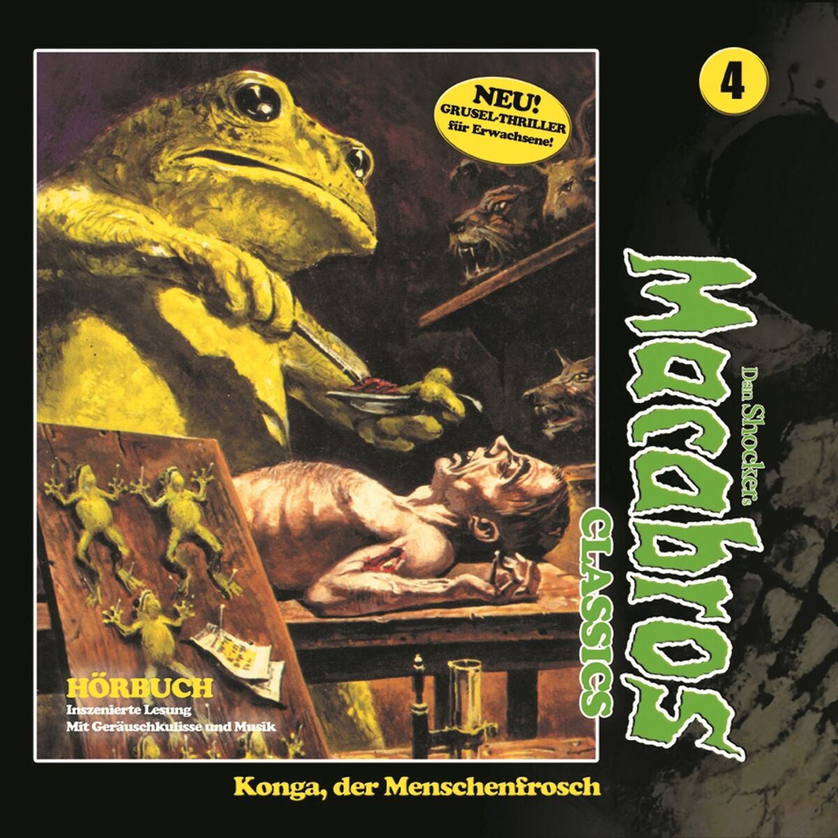 Album cover of Folge 4: Konga, der Menschenfrosch