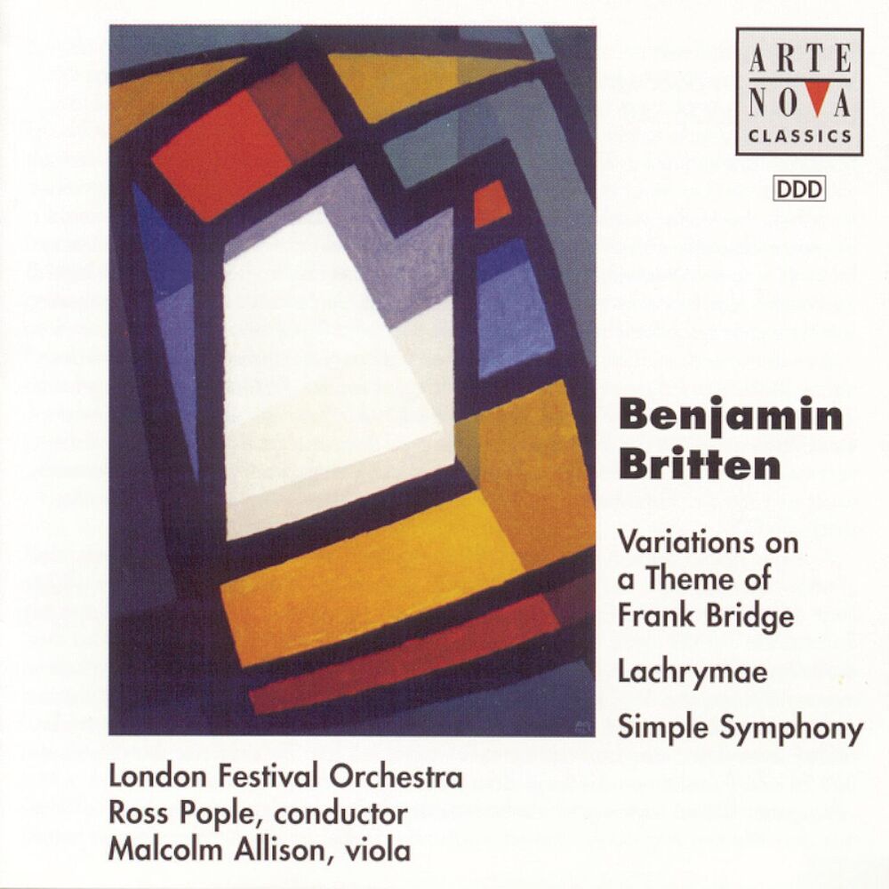 Picture of Britten: Variations on a Theme of Frank Bridge, Lachrymae & Simple Symphony