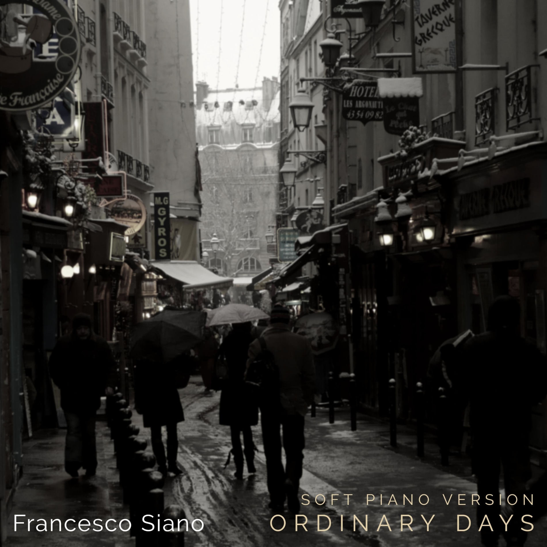 Album cover of Ordinary Days (Soft Piano Version)