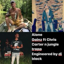Cover of Alone (feat. Gainz & Jungle trapp)