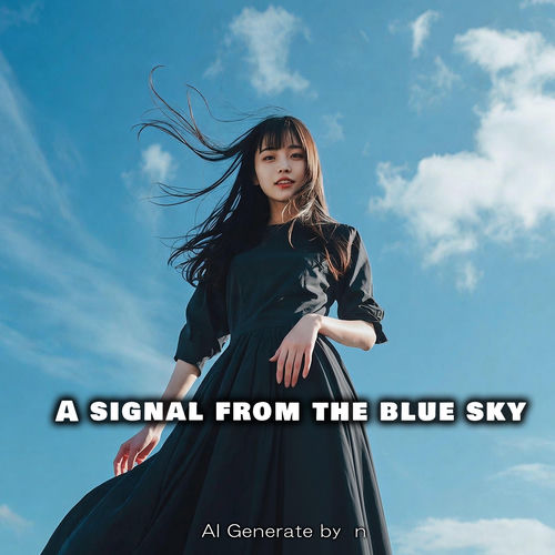 A signal from the blue sky