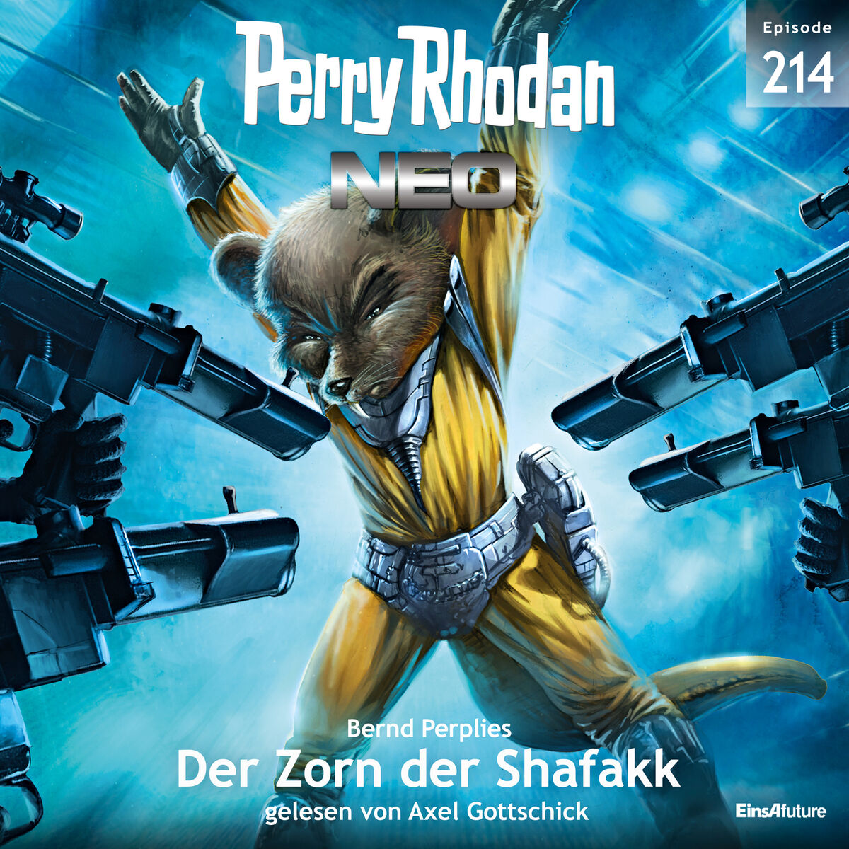 Album cover of Der Zorn der Shafakk - Perry Rhodan - Neo 214 (Ungekürzt)