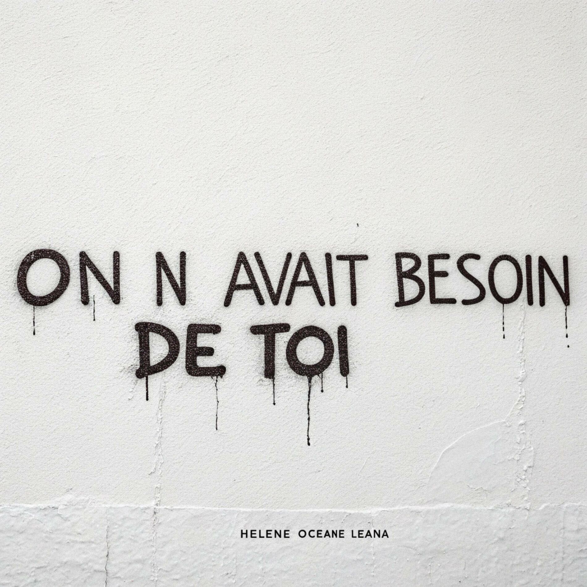 Album cover of On n’avait besoin de toi (feat. Oceane & Leana)