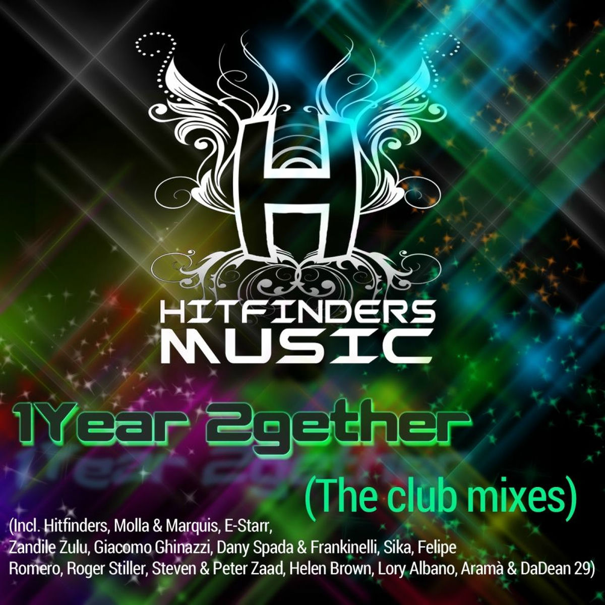Album cover of Hitfinders Music - 1Year 2gether (The Club Mixes)
