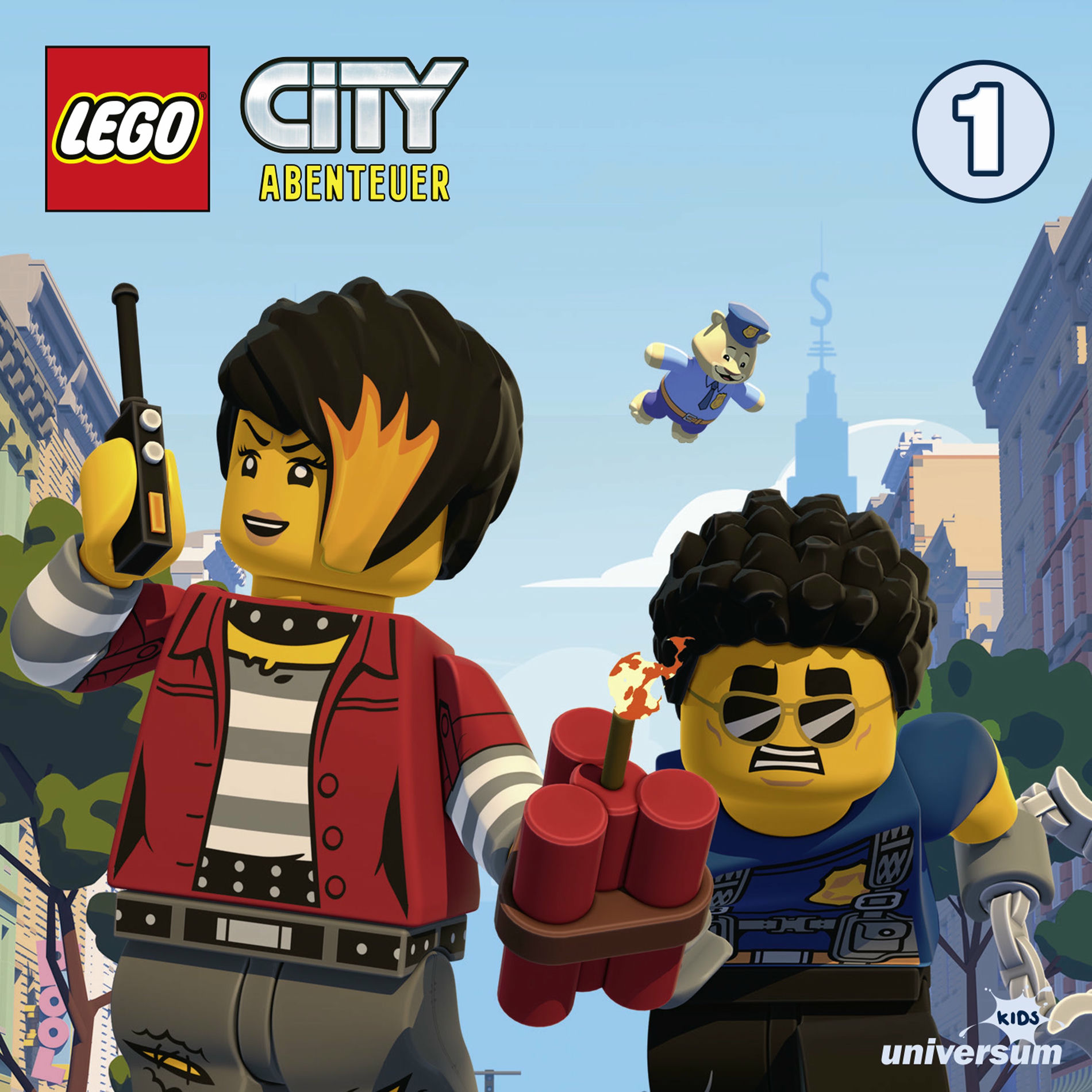 Album picture of LEGO City TV-Serie Folgen 1-5: Helden und Räuber