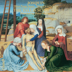 Cover of Josquin Des Prez - Missa Pange Lingua & Missa La Sol Fa Re Mi
