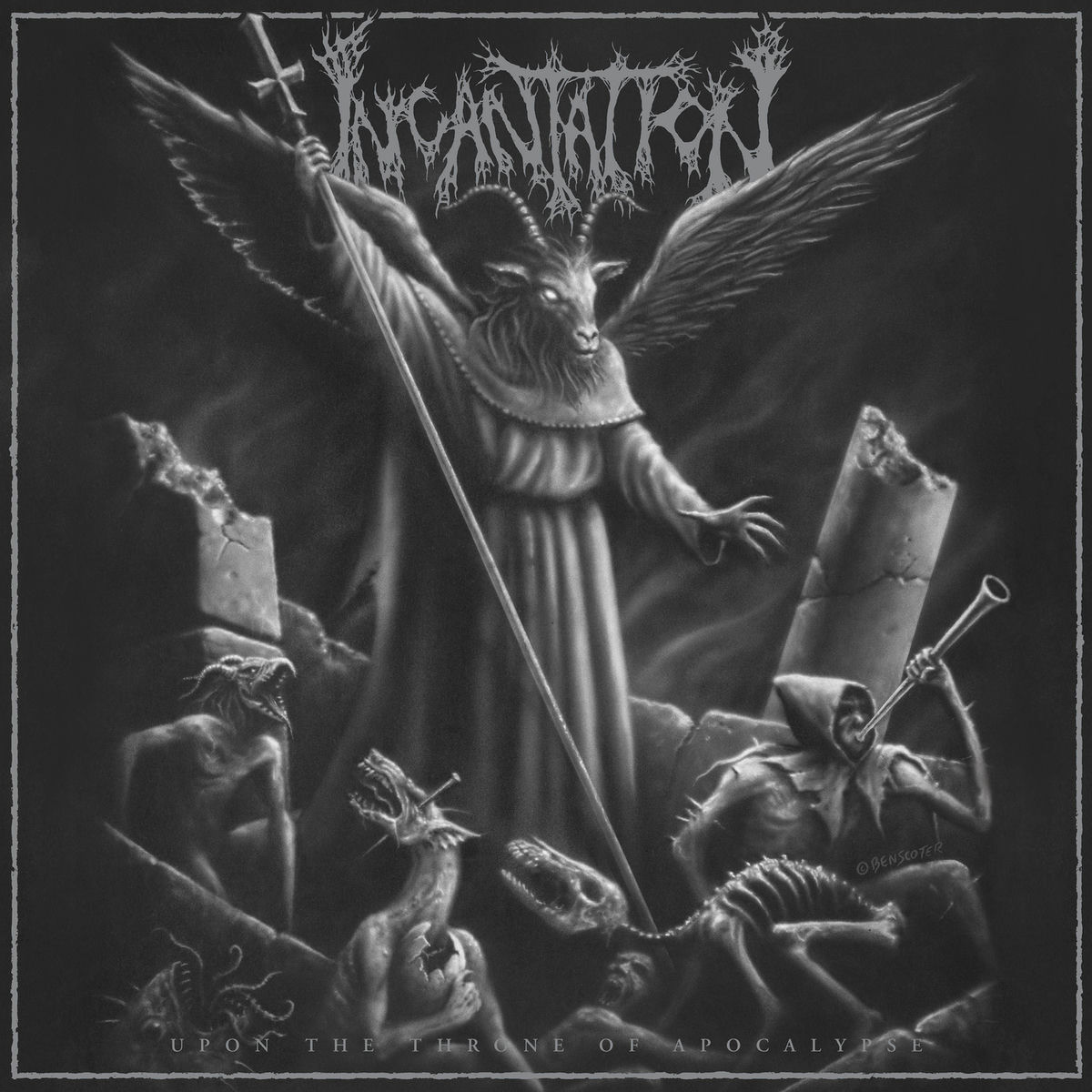 Album cover of Upon the Throne of Apocalypse (Reissue)
