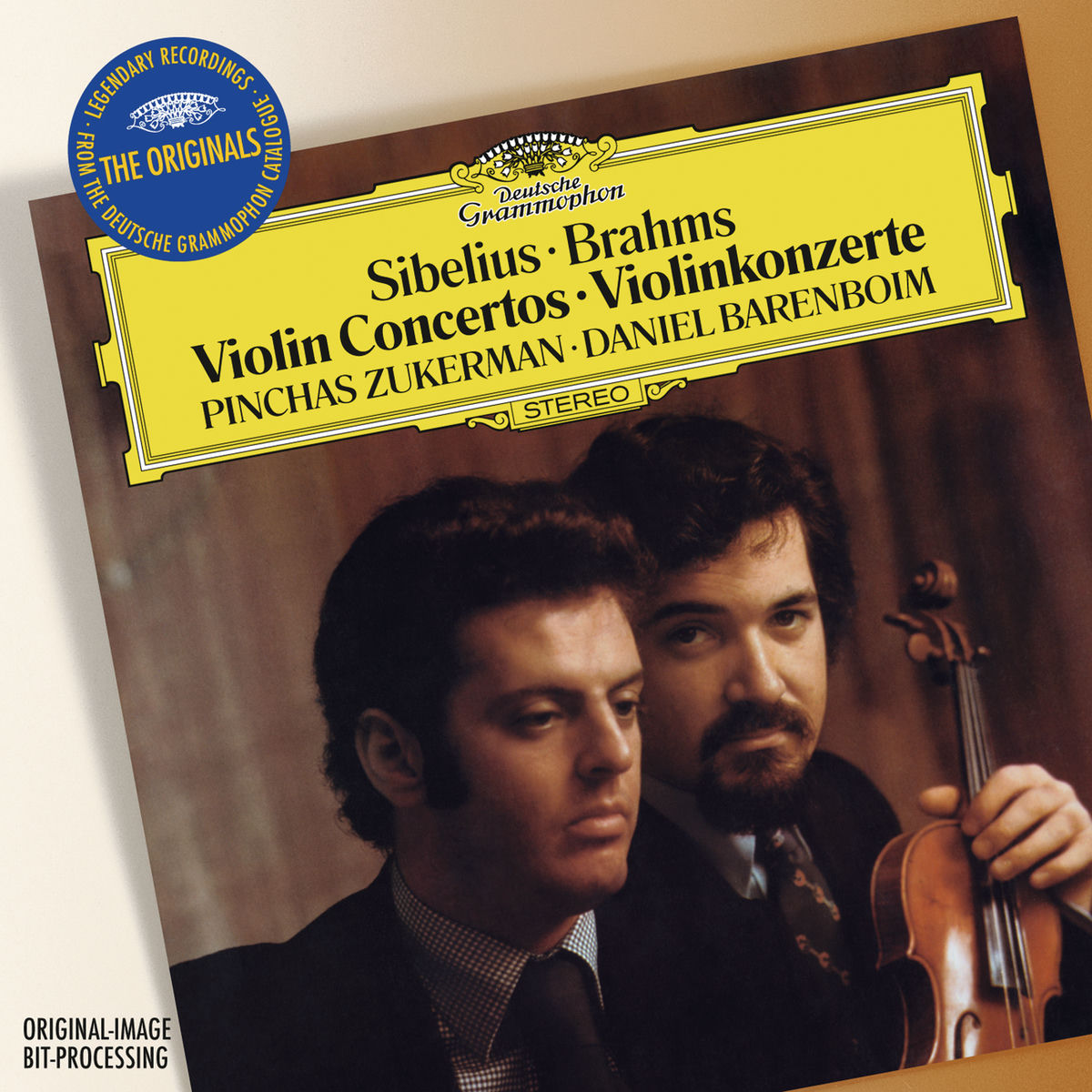 Album cover of Sibelius: Violin Concerto In D Minor, Op.47 / Beethoven: Violin Romance No.1 In G Major / Brahms: Violin Concerto In D, Op.77 (The Originals)