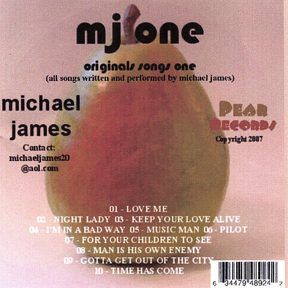 Picture of MJ ONE - ORIGINALS SONGS ONE