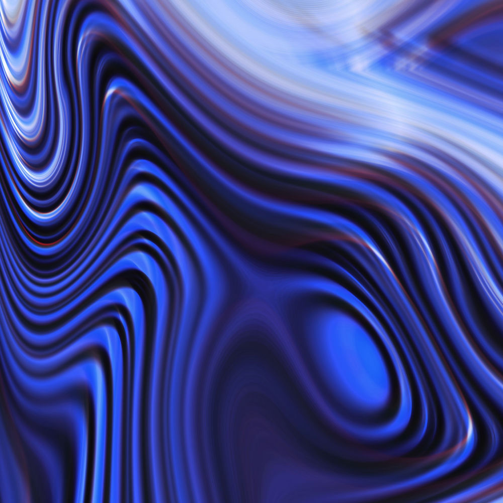 Blue artwork