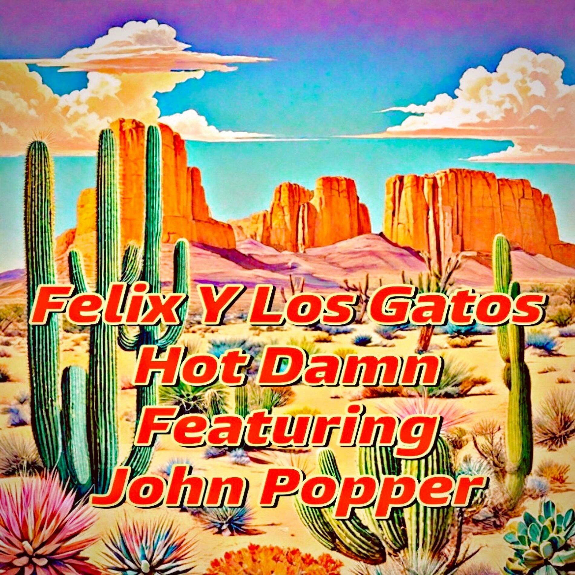 Album cover of Hot Damn John Popper Collab (feat. Felix Gato Peralta)