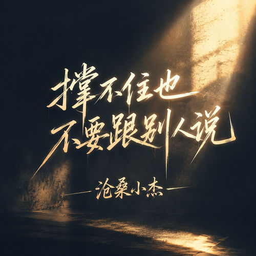 撑不住也不要跟别人说