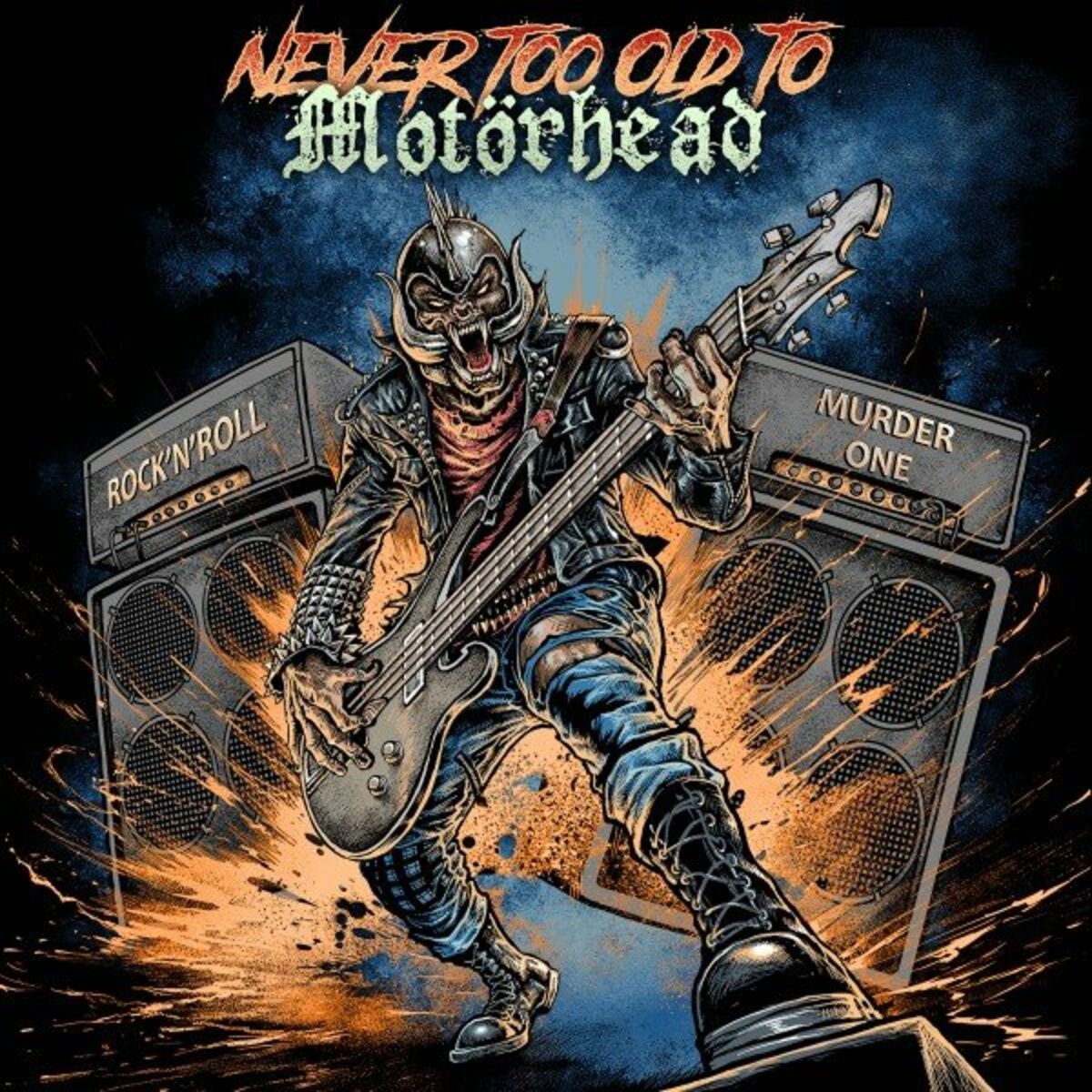 Album cover of Never Too Old to Motörhead