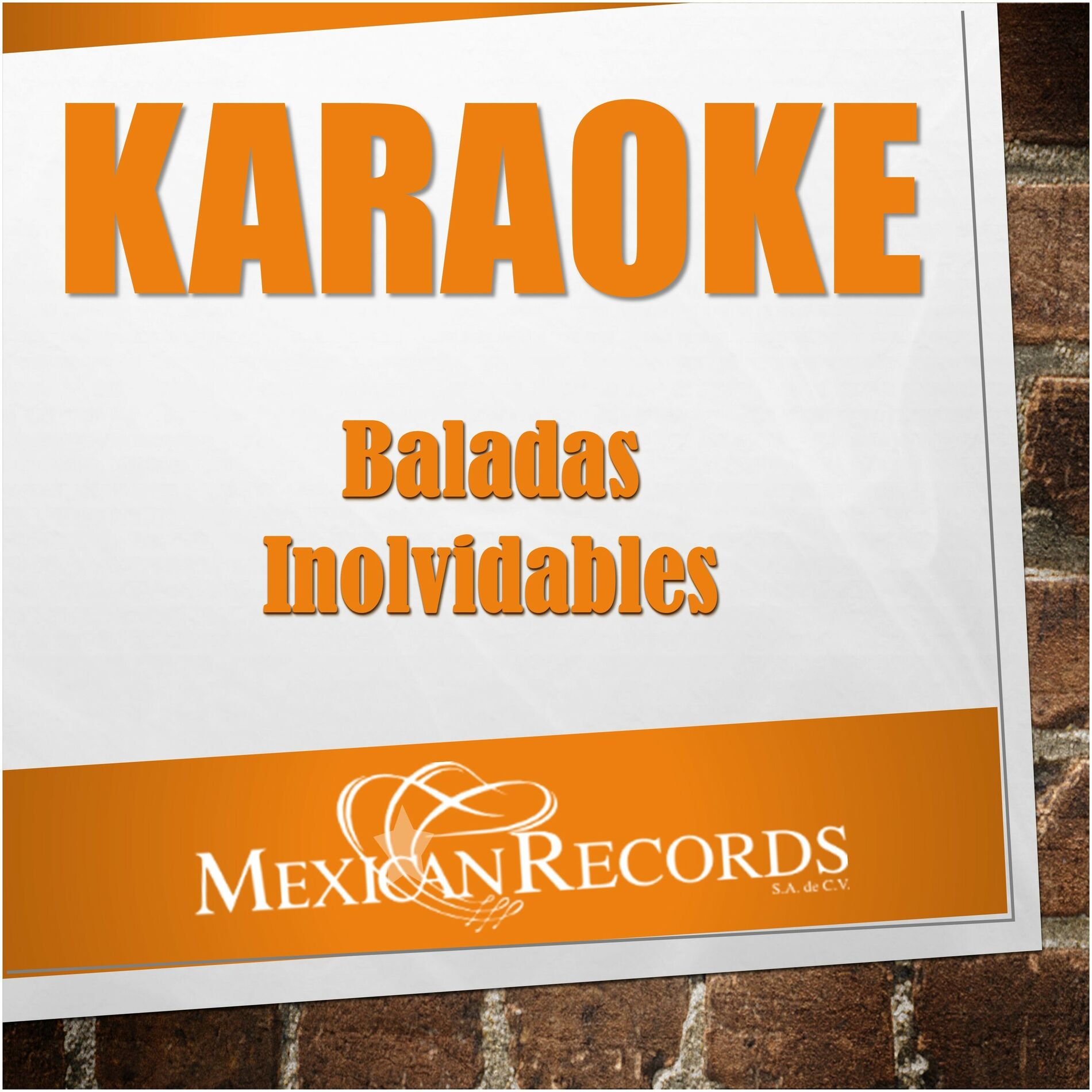 Album cover of BALADAS INOLVIDABLES (Karaoke)