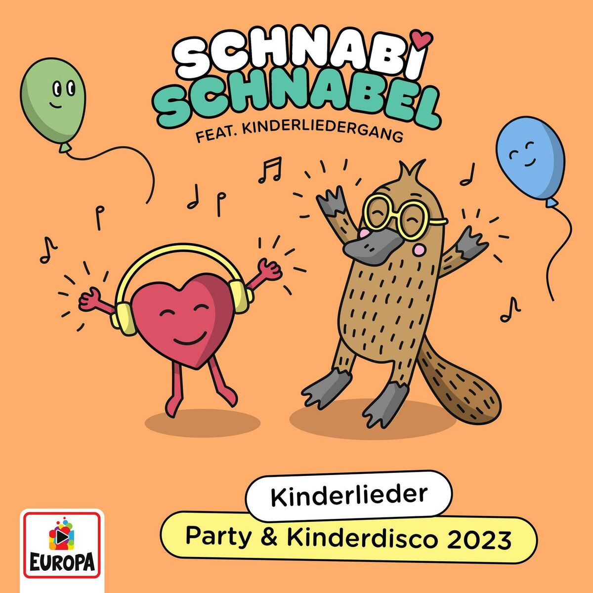 Album cover of Kinderlieder - Party & Kinderdisco (2023)