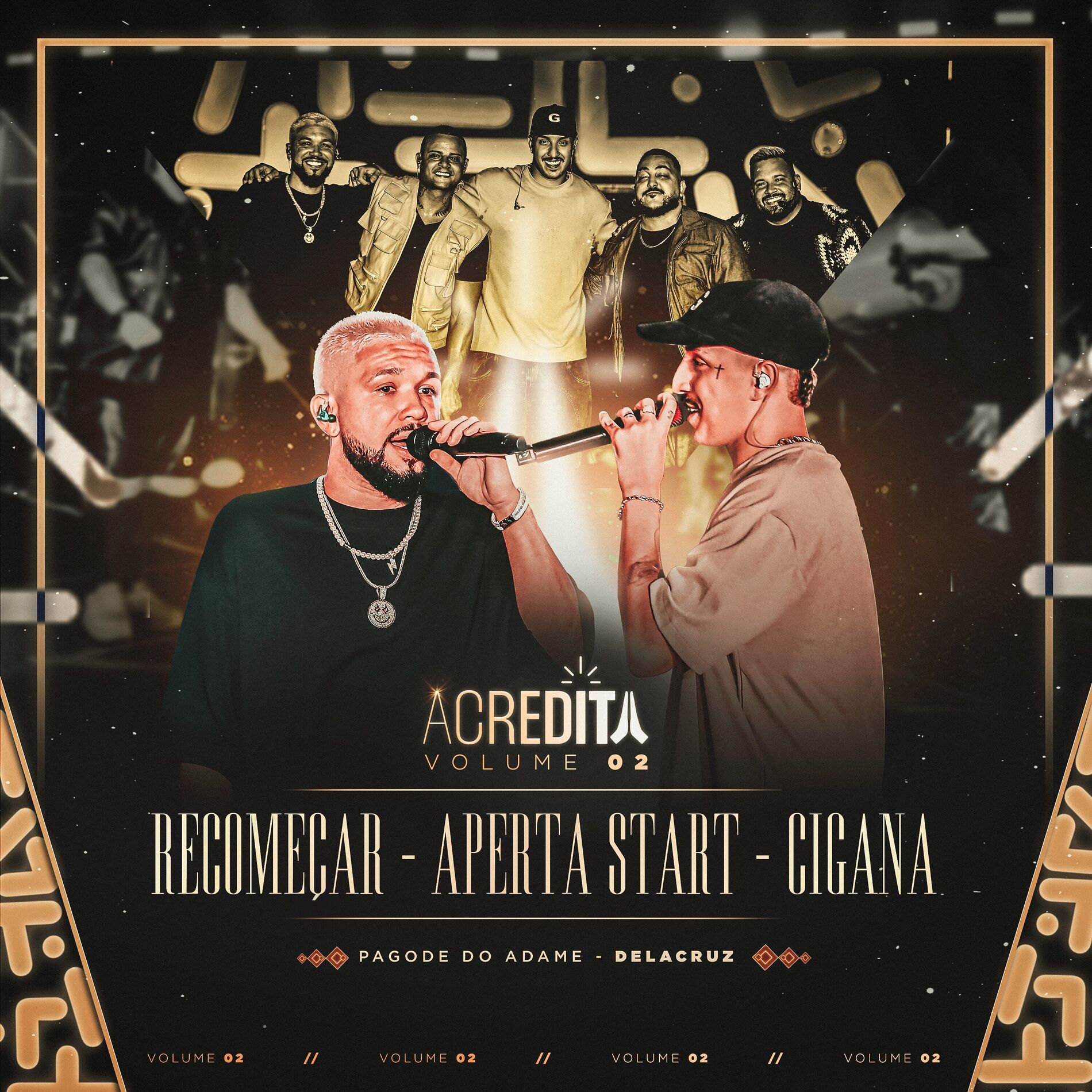 Album cover of Recomeçar / Aperta Start / Cigana (Ao Vivo)