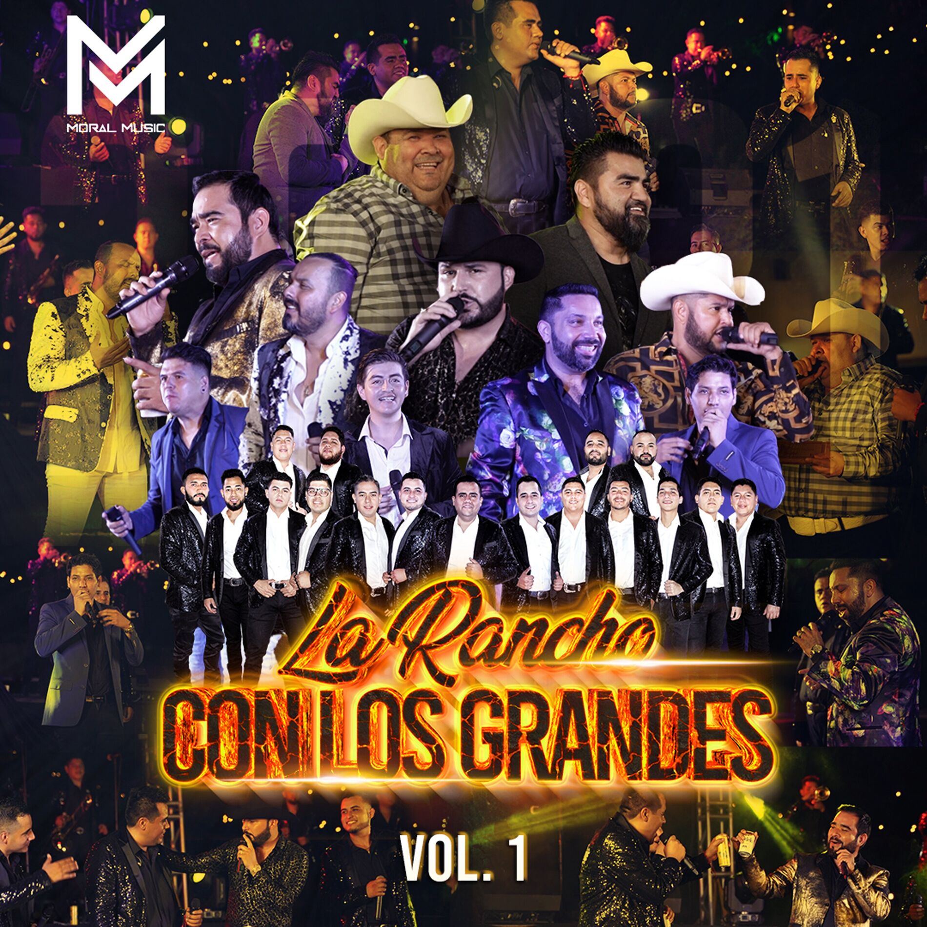 Album cover of La Rancho Con los Grandes Vol. 1
